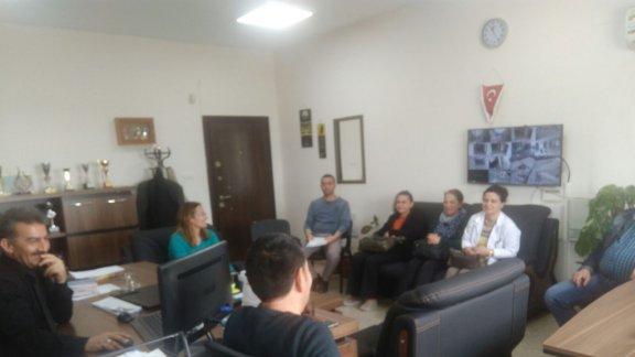 PISA Uygulaması İçin Akdeniz Mine Günaştı Anadolu İmam Hatip Lisesi Öğretmen ve Öğrencileri Toplantı Yapıldı.