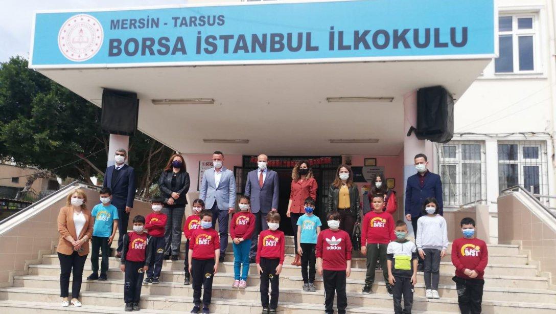 PIRLS 2021 Araştırmasına Katılacak Olan Tarsus Borsa İstanbul İlkokuluna Ziyaret Gerçekleştirildi.