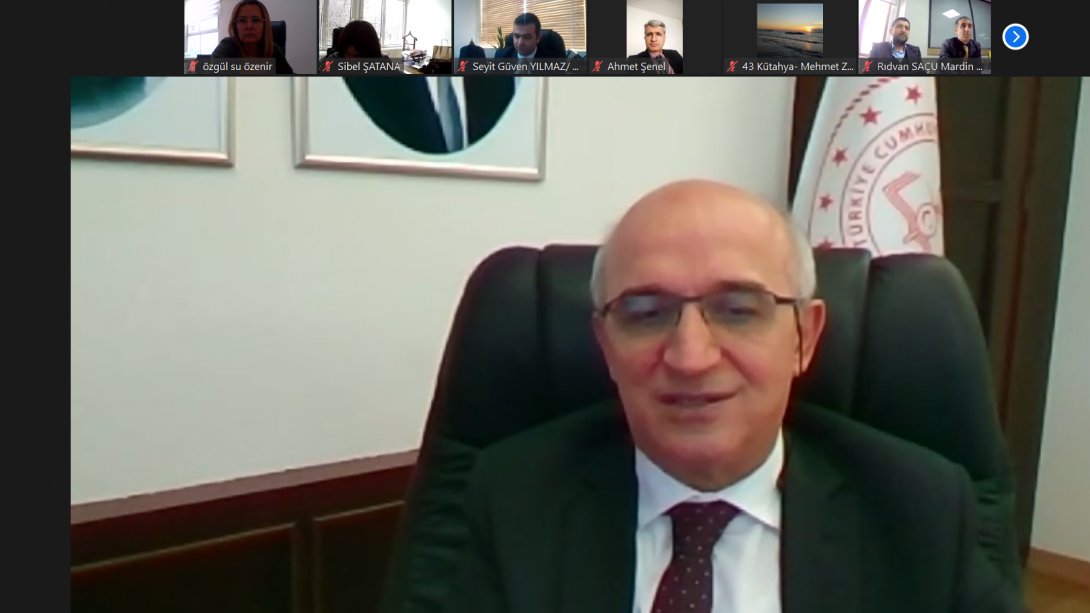 Bakan Yardımcımız Dr. Sadri Şensoy Ölçme Değerlendirme Merkezleri Müdürleri İle PISA 2022 Değerlendirme Toplantısı Gerçekleştirdi
