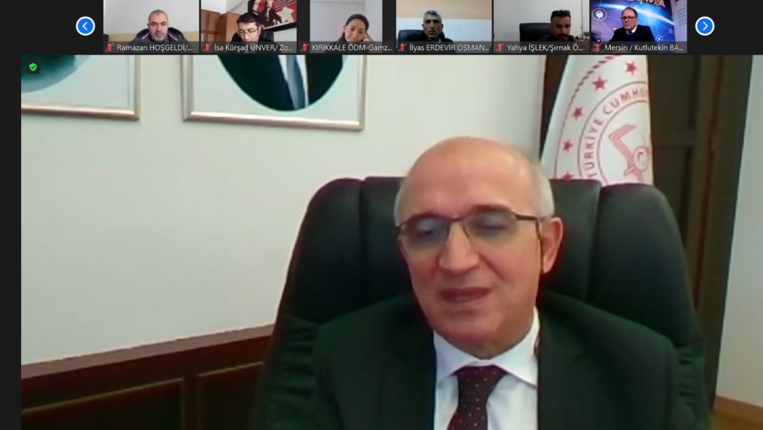 Bakan Yardımcımız Dr. Sadri Şensoy Başkanlığında ÖDM İl Koordinatörleri ve ÖDM Müdürleri ile PISA 2022 Değerlendirme Toplantısı Gerçekleştirildi