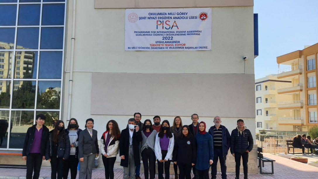PISA 2022 Sürecinde  Ülkemizi Temsil Edecek Okullarımızı Ziyaret Ettik