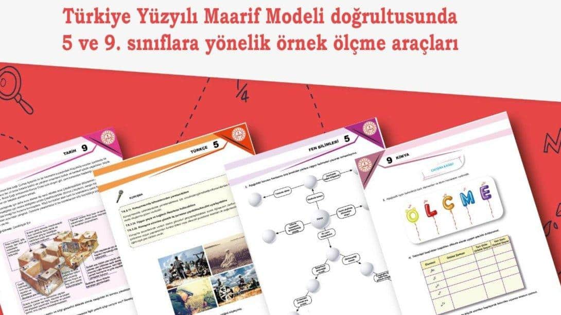 Yeni Müfredata Uygun Yeni Örnek Ölçme Araçları Yayımlandı